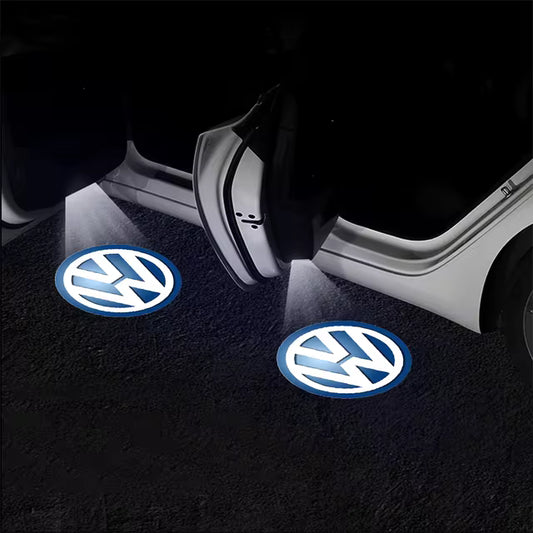 Door entry wireless-LED Light Volkswagen logo