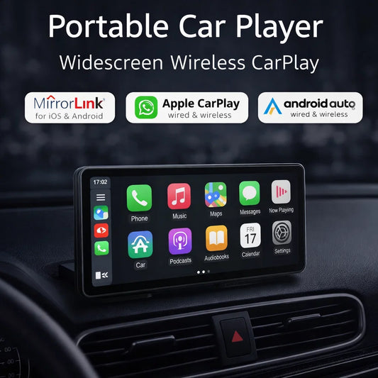 10.26 Inch Portable Wireless Carplay Screen HD Rear Reversing Camera
